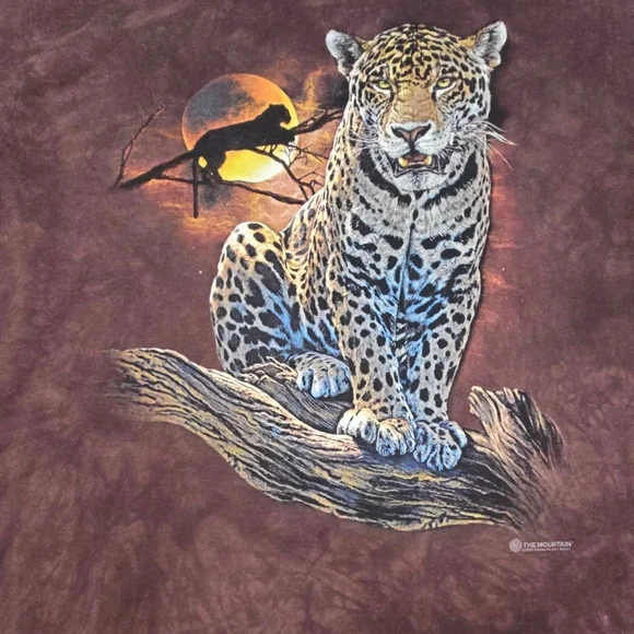 The Mountain Shirt Leopard Animal Print Central Florida Zoo Y2k 3XL - Picture 3 of 8